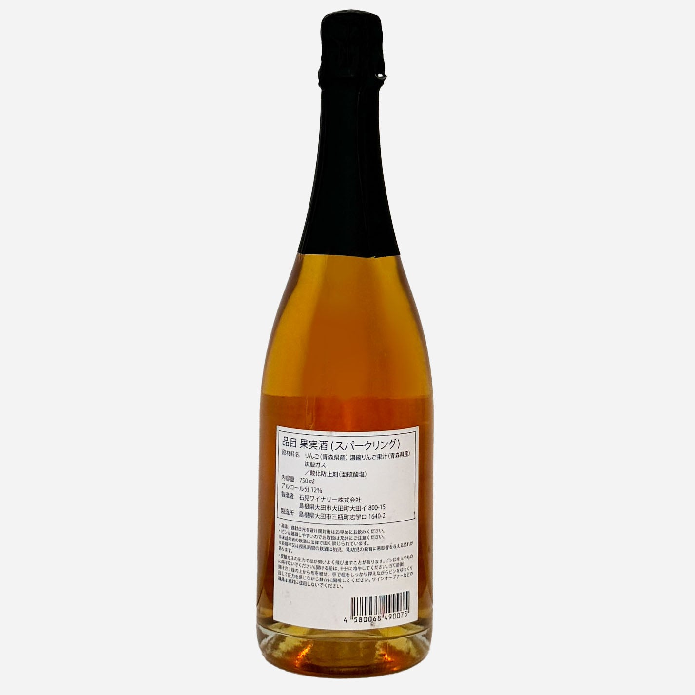 Sanbe 醸造 apple fruit wine Sparkling 2018